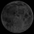 Фаза Луны. Освещенность поверхности Луны = 1%.